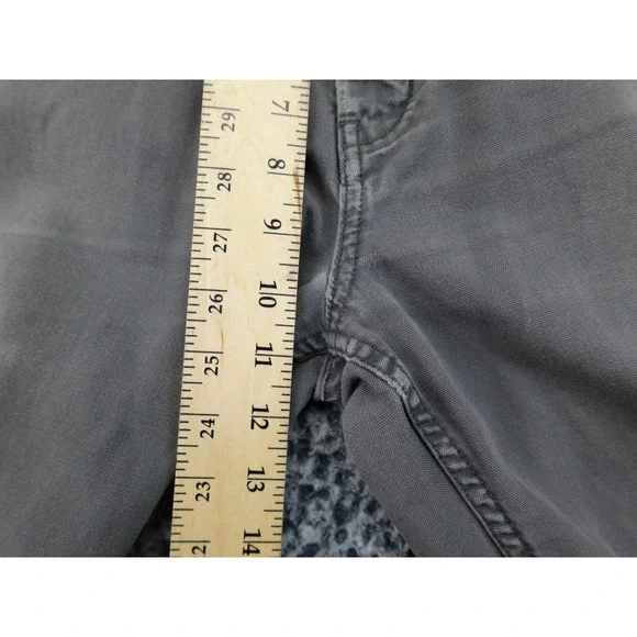 Patagonia Performance Straight Fit Pants Mens 34 Gray Canvas Chino Trousers